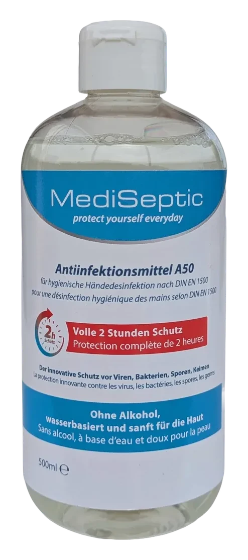 MediSeptic A50 – Vorderseite